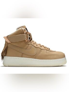 NIKE AIR FORCE 1 HIGH SL 'VACHETTA TAN’ NEW UNWORN RARE HTF PREMIUM MENS SZ 10.5